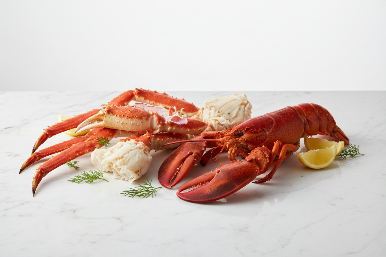 高端海鲜主视觉